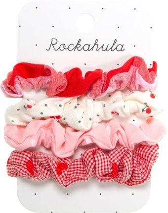 Rockahula Kids 4 Gumki Do Włosów Sweet Cherry Scrunchie
