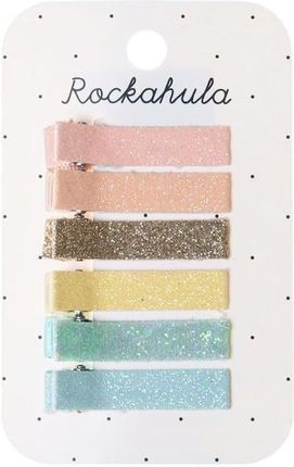 Rockahula Kids 6 Spinek Do Włosów Glitter Rainbow Bar Clips