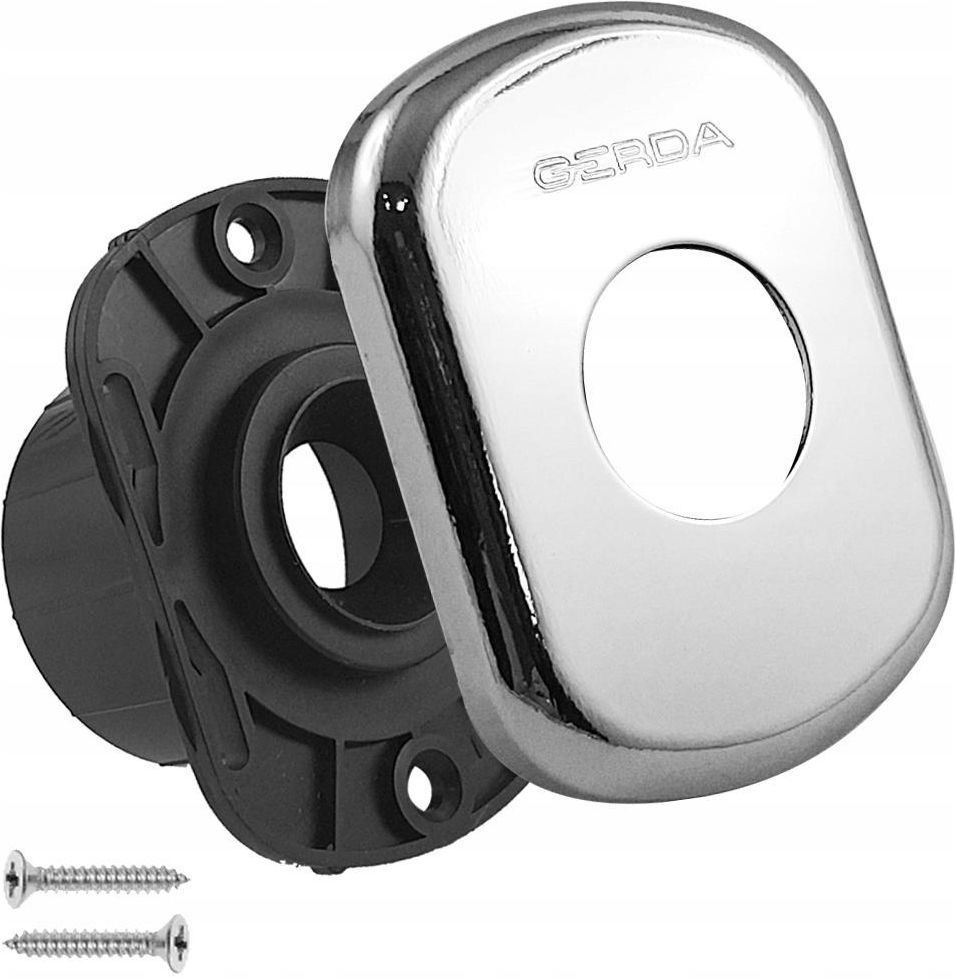 Gerda Szyld Wypukły Chrom Do Zamka Tytan Zx Plus - Opinie i