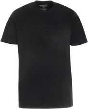 Męska Koszulka z krótkim rękawem Guess SS Bsc Embossed Guess Tee M3Yi92K9Rm1-Jblk – Czarny