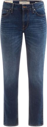 Męskie Spodnie jeansowe Guess Slim Tapered M3Yas2D4T9H-Cro1 – Granatowy