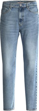Męskie Spodnie jeansowe Guess James M3Ya14D4Wbc-Turu – Niebieski