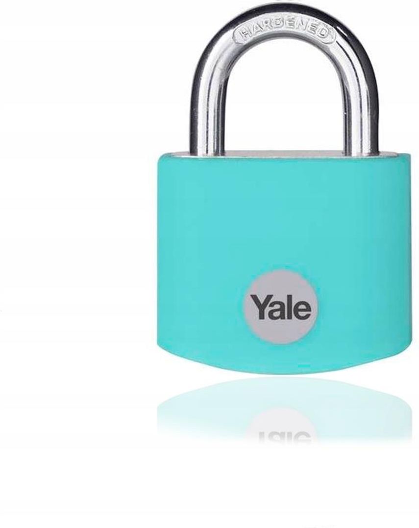 Kłódka Yale Kłódka Aluminiowa Turkus 37Mm Ye3B/38/119/1 Ye3B381191Te