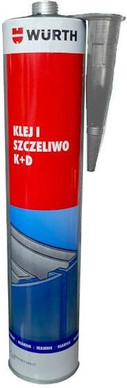 Wurth Dekarski Klej I Szczeliwo K+D Szary 300ml - opinie i ceny na Ceneo.pl