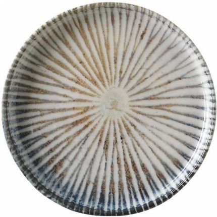 Fine Dine Talerz Z Wysokim Rantem Ammonite 21Cm Porcelana