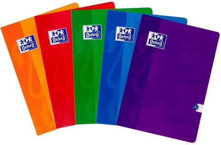 Hamelin Zeszyt A5 60 Kartek W Kratkę Oxford Esse Mix Kolorów