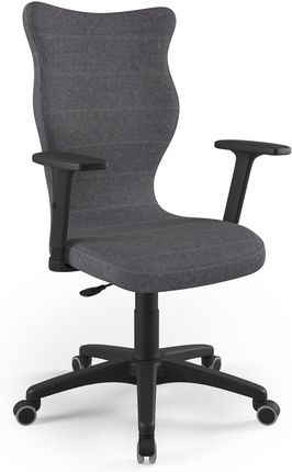 Entelo Krzesło biurowe Uni BK Palladium rozmiar 7 (180+ cm) czarny