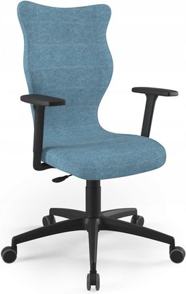 Entelo Krzesło biurowe Perto BK Castel rozmiar 7 (180+ cm) niebieski