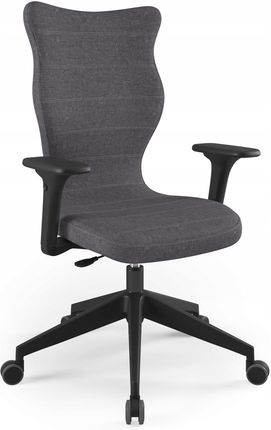 Entelo Krzesło biurowe Nero BK Palladium rozmiar 7 (180+ cm) czarny