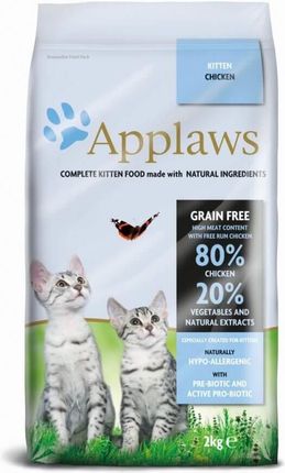 Applaws Cat Dry Kitten Sucha Z Kurczakiem Dla Kociąt 6x400g