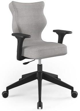 Entelo Krzesło biurowe Nero Plus BK Deco rozmiar 6 (159-188 cm) melanż szary