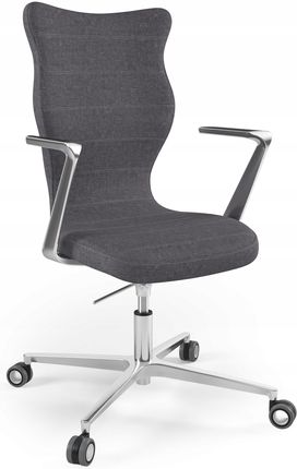 Entelo Krzesło biurowe Kylie Plus AL Palladium rozmiar 7 (180+ cm) czarny