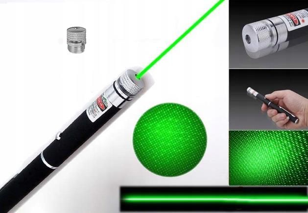 Lasery Wskaźnik Laserowy Zielony Laser Lasery Disco 1000M - ceny i opinie ...
