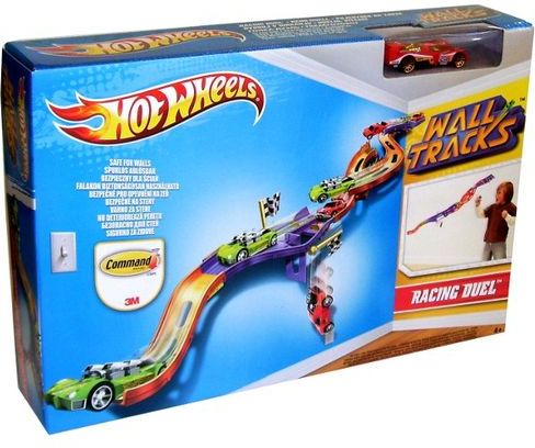 Hot Wheels Flame Jump Wall Track