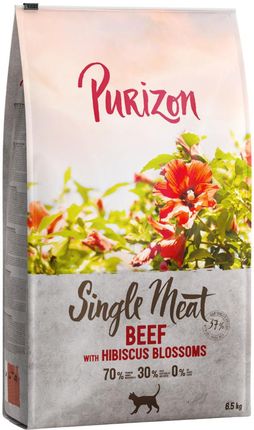 Purizon Single Meat Wołowina Z Kwiatami Hibiskusa 6,5kg