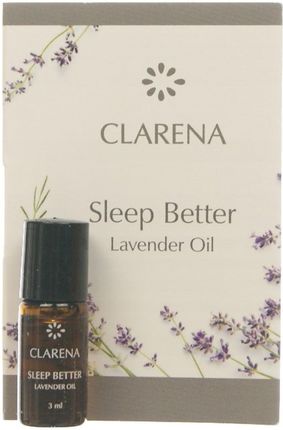 Clarena Sleep Better Lavender Oil 3ml
