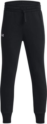Dziewczęce spodnie dresowe Under Armour UA Rival Fleece Joggers - czarne