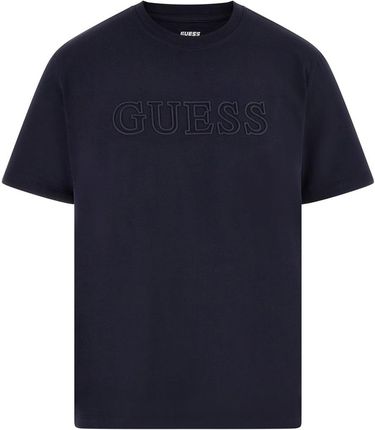 Męska Koszulka z krótkim rękawem Guess SS Alphy T-Shirt Z2Yi11J1314-Dpm – Granatowy