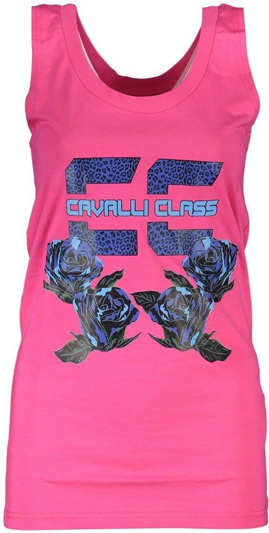 Cavalli Class Rosa Polyester Women's Sweatshirt