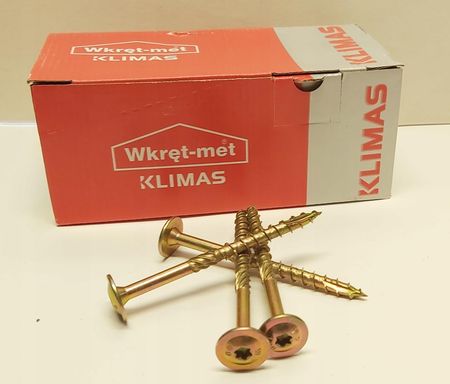 Klimas Wkręty Ciesielskie 8X60 Torx Łeb Talerzow TECH0000070752