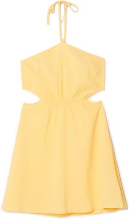 Cropp - Żółta sukienka mini - Żółty