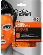Loreal Men Expert Energetyzująca Maska w Płachcie