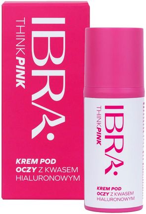 IBRA Makeup Think Pink Krem pod Oczy z Kwasem Hialuronowym 30ml