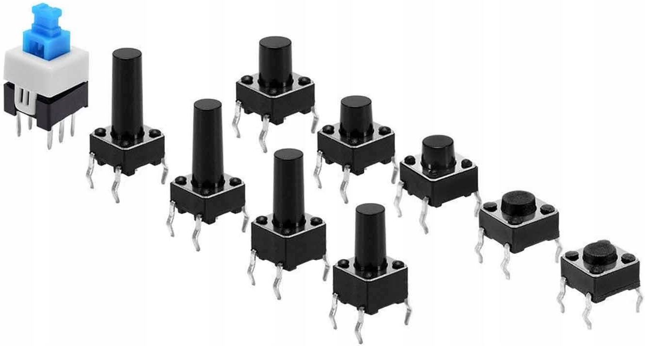 Elektroweb Zestaw Xxl Tact Switch Micro-Switch Pudełko