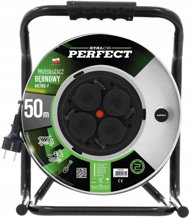 Przedłużacz Stalco Przedłużacz Bębnowy Heavy Line 50M 16A