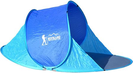 Namiot Plażowy Samorozkładający 190x120x86cm Granatowo- Niebieski