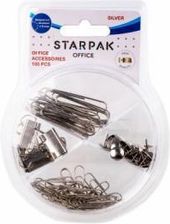 Zdjęcie Starpak Akcesoria Biurowe, Silver. 100szt. 471029 - Miłosław