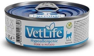 Farmina Vet Life Hypoallergenic Pork & Potato Mokra Dla Kota 85g