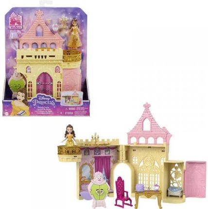 Mattel Disney Princess Mała Bella i Zamek HLW94/HLW92