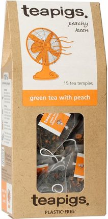 Teapigs Herbata Green Tea with Peach 15 piramidek