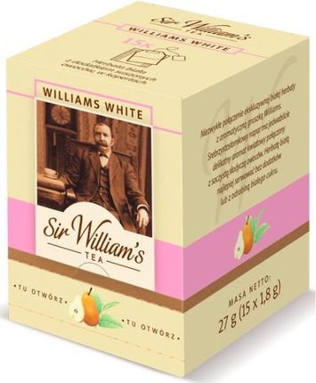 Sir William'S Biała Herbata Sir William’s Tea White 15 Saszetek
