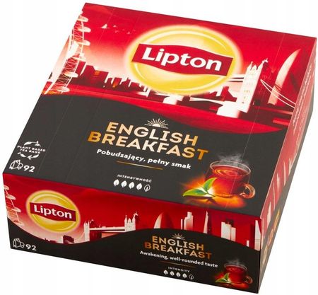 Lipton English Breakfast herbata czarna 92 torebki