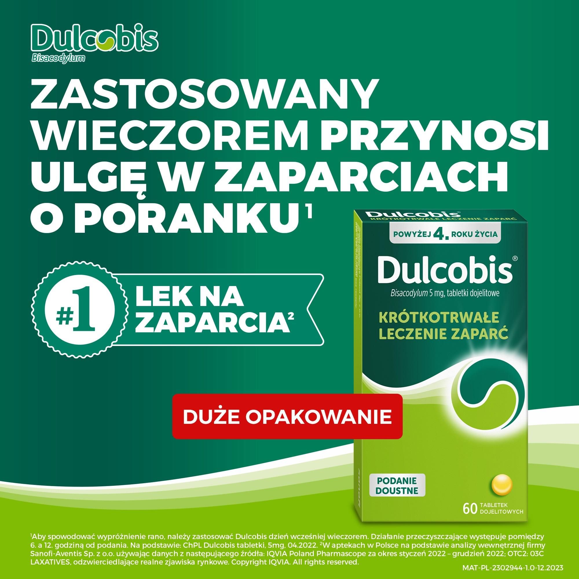 Dulcobis Lek Na Zaparcia 5 Mg X 60 Tabl Opinie I Ceny Na Ceneopl 5290