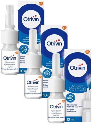 Otrivin 1mg/ml Aerozol do nosa 3x10ml