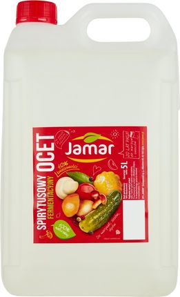 Jamar Ocet Spirytusowy Fermentacyjny 10% 5L 5000Ml