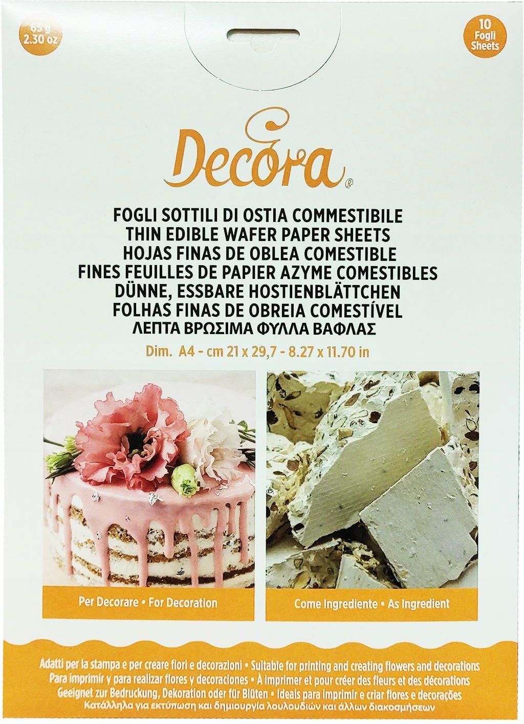 Decora Papier waflowy A4 10szt 0,27mm - Ceny i opinie - Ceneo.pl