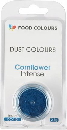 Food Colours Barwnik pudrowy intensywny Cornflower, niebieski