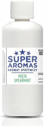 Super Aromas Aromas Aromat Spożywczy Mięta Spearmint 100
