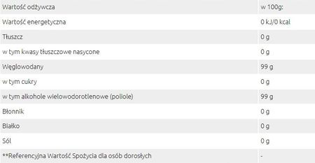 Sante Erytrytol 1Kg Słodzik Naturalny 0 Kalorii - zdjęcie 2