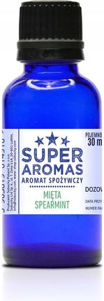 Super Aromas Aromas Aromat Spożywczy Mięta Spearmint 30ml