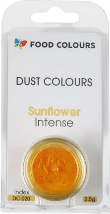 Food Colours Barwnik pyłkowy matowy Fc Intense 2,5g Sunflower
