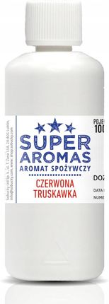 Super Aromas Aromas Aromat Czerwona Truskawka 100 ml