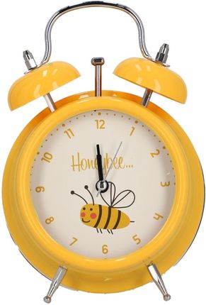 Intesi Zegarek Budzik Honeybee Żółty