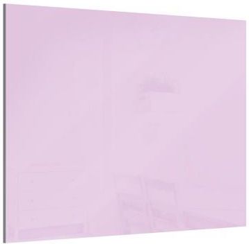 Allboards Tablica Szklana Magnetyczna Queen Lilac 45X45Cm - Bezramowa Tablica Szklana, Szkło Hartowane Na Magnesy Neodymowe
