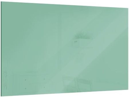 Allboards Tablica Szklana Magnetyczna Fresh Sage 60X40Cm - Bezramowa Tablica Szklana, Szkło Hartowane Na Magnesy Neodymowe