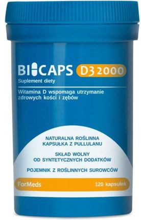 Formeds Bicaps Witamina D3 2000 120kaps. Odporność